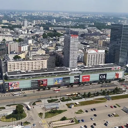 公寓 Hey With A View Of The Palace Of Culture And Science 华沙