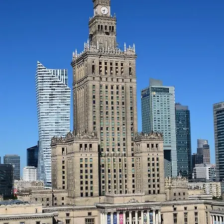 アパート Hey With A View Of The Palace Of Culture And Science *