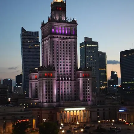 アパート Hey With A View Of The Palace Of Culture And Science ワルシャワ