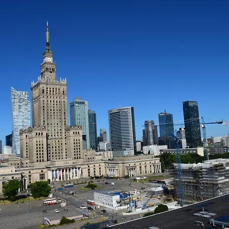 Hey With A View Of The Palace Of Culture And Science Daire